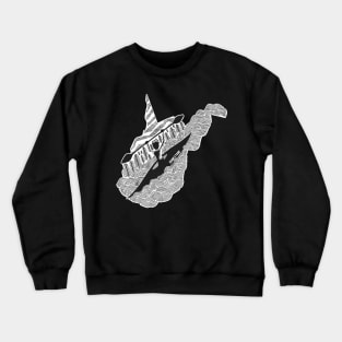 West Virginia Kayak Crewneck Sweatshirt